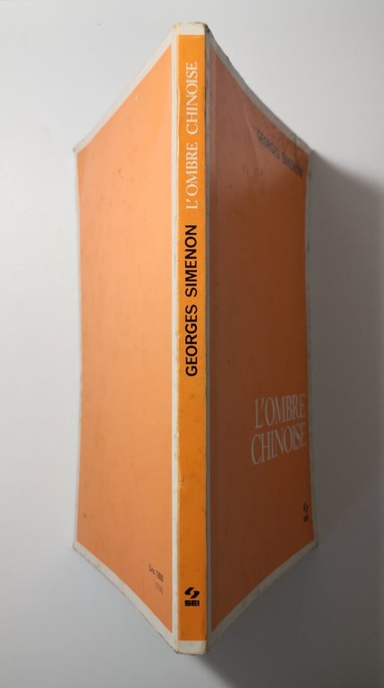 L'OMBRE CHINOISE di Georges Simenon 1974 Società Editrice Internazionale Libro