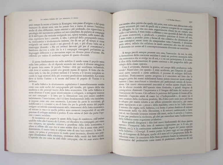 L'ORDINE NUOVO di Paolo Spriano 1963 Einaudi cultura italiana attraverso …