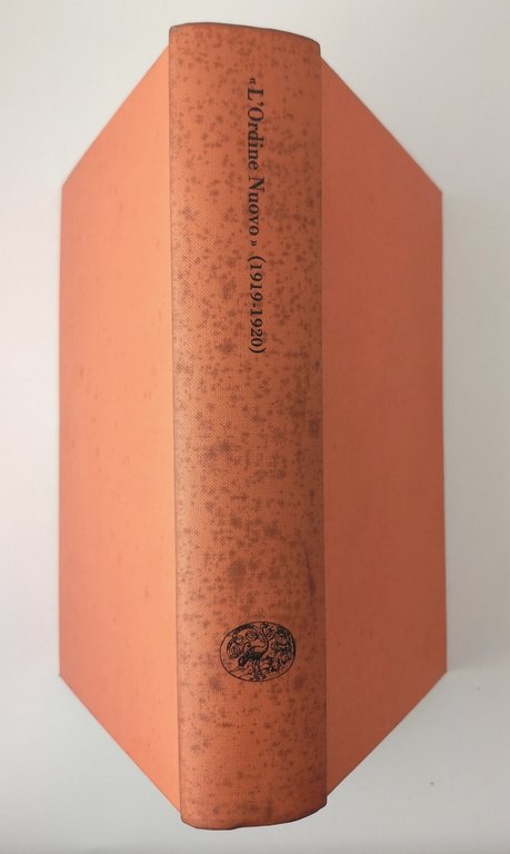 L'ORDINE NUOVO di Paolo Spriano 1963 Einaudi cultura italiana attraverso …