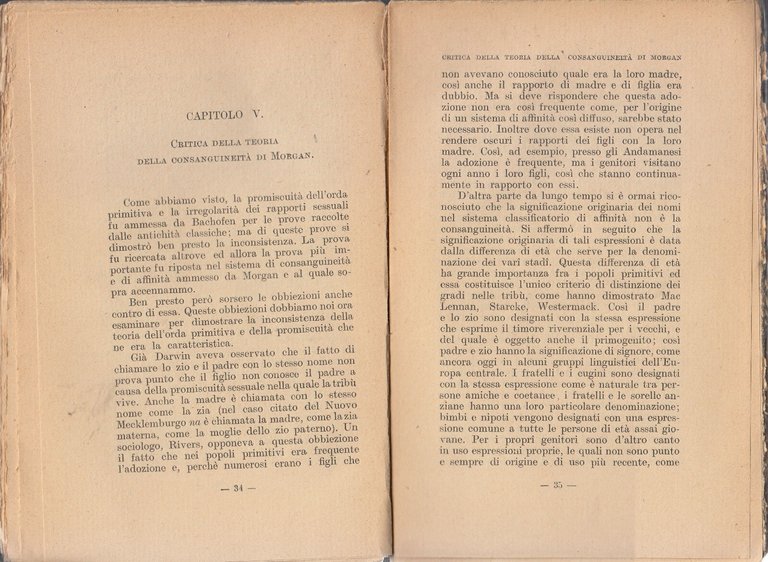 L'ORIGINE DELLA FAMIGLIA di Agostino Gemelli 1921 Vita e Pensiero …