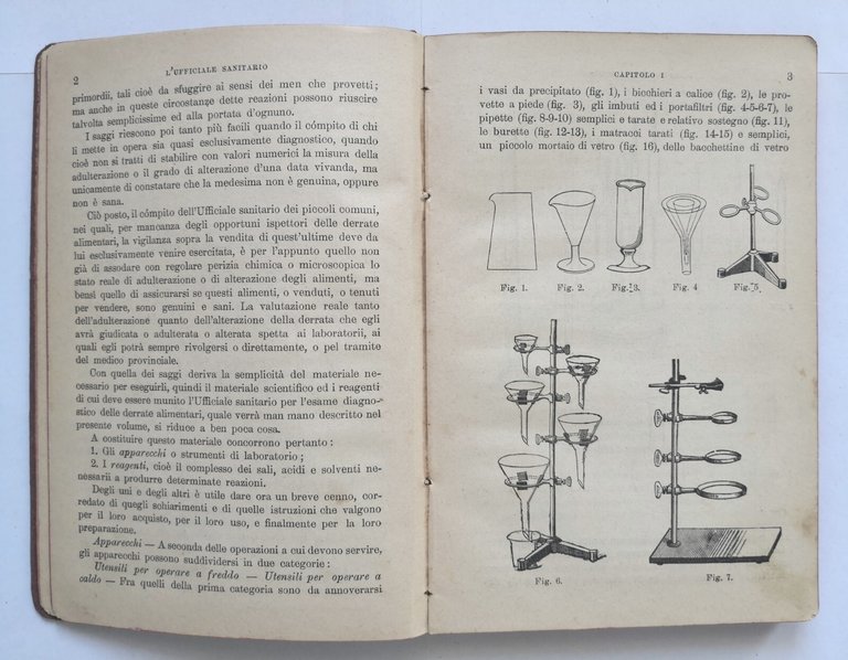 L'UFFICIALE SANITARIO ISPETTORE D'ANNONA di Giovanni Possetto 1897 Clausen Libro