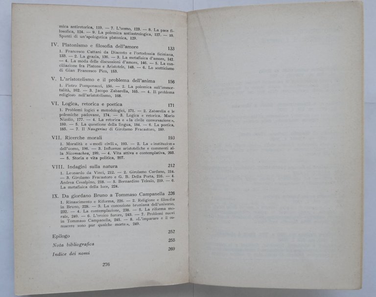 L'UMANESIMO ITALIANO di Eugenio Garin 1964 Laterza Libro vita nel …