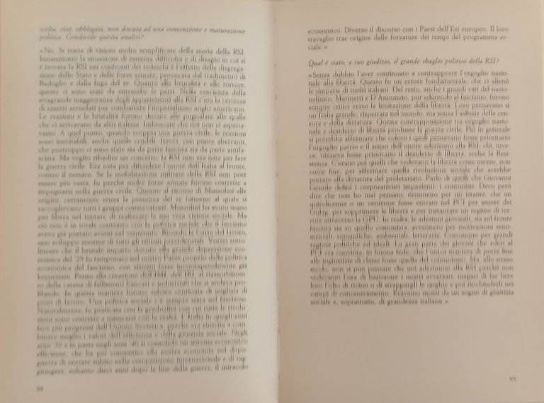 L'UN CONTRO L'ALTRO ARMATI di Giorgino e Rao 1998 Mursia …