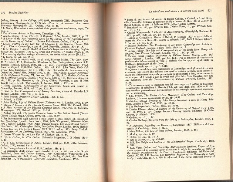 L'UNIVERSITÀ NELLA SOCIETÀ di Lawrence Stone 1974 Il Mulino Libro …