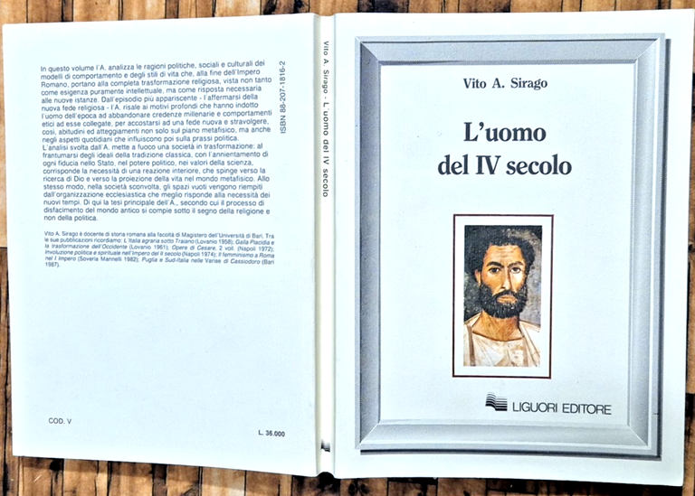 L'UOMO DEL IV QUARTO SECOLO di Vito A Sirago 1989 … | Immagine Gallery 2