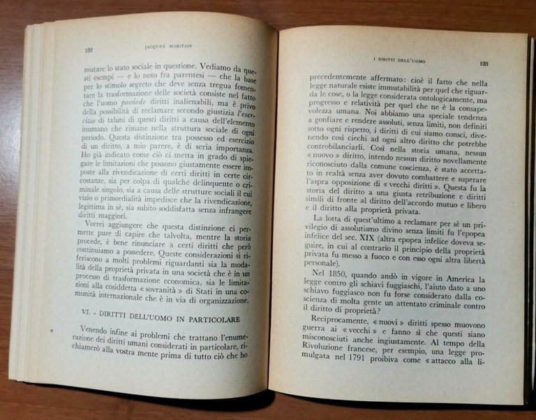 L'UOMO E LO STATO di Jacques Maritain 1953 Vita e …