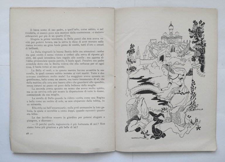 LA BELLA E LA BESTIA di Leprince De Beaumont 1945 …