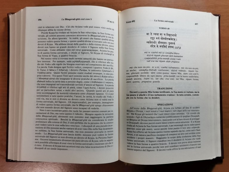 LA BHAGAVAD GITA cosi com'è 1981 Classici dell'India libro trad …