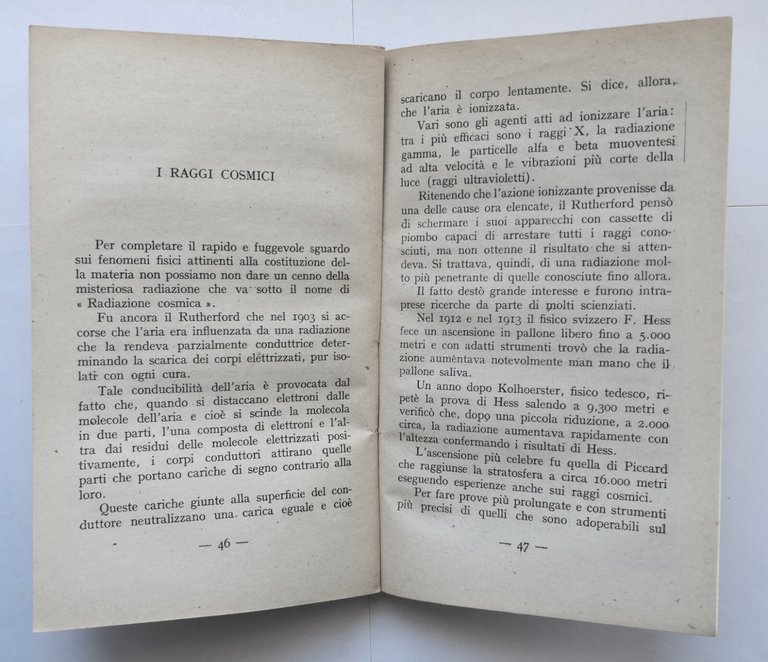 LA BOMBA ATOMICA di Giuseppe Pession 1945 Jandi Sapi libro …