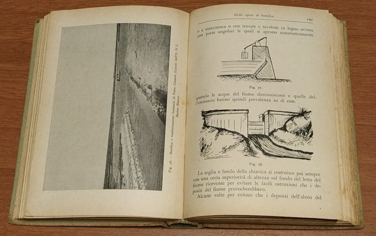 LA BONIFICA INTEGRALE di Beneventani 1932 Hoepli manuali libro tecnica …