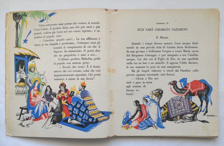 LA BUONA NOVELLA storie cristiane di Milli Dandolo 1947 UTET …