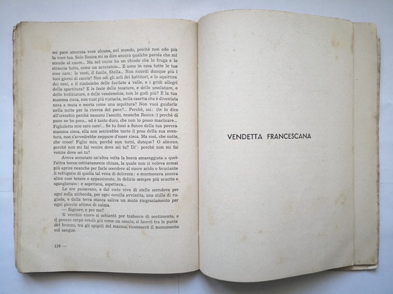 LA CAPANNA CROLLATA novelle di P Casu 1937 Opera Nazionale …
