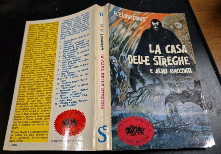 LA CASA DELLE STREGHE E ALTRI RACCONTI di Lovecraft 1967 …