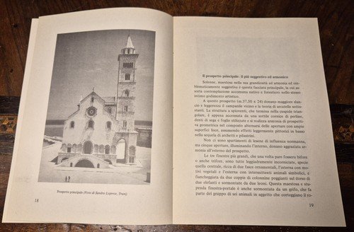 LA CATTEDRALE DI TRANI Raffaello Piracci 1980 Il tranesiere libro …