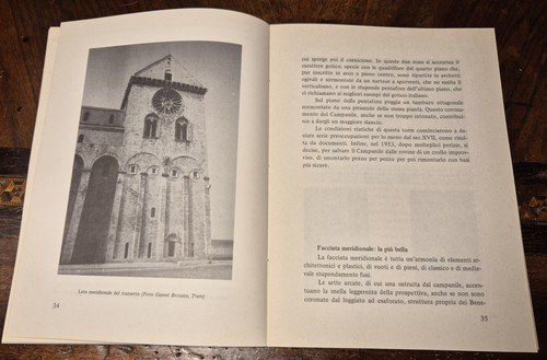 LA CATTEDRALE DI TRANI Raffaello Piracci 1980 Il tranesiere libro …