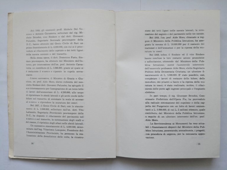 LA CATTEDRALE MONUMENTO DEL SECOLO XI 1960 di Bitetto dedica …