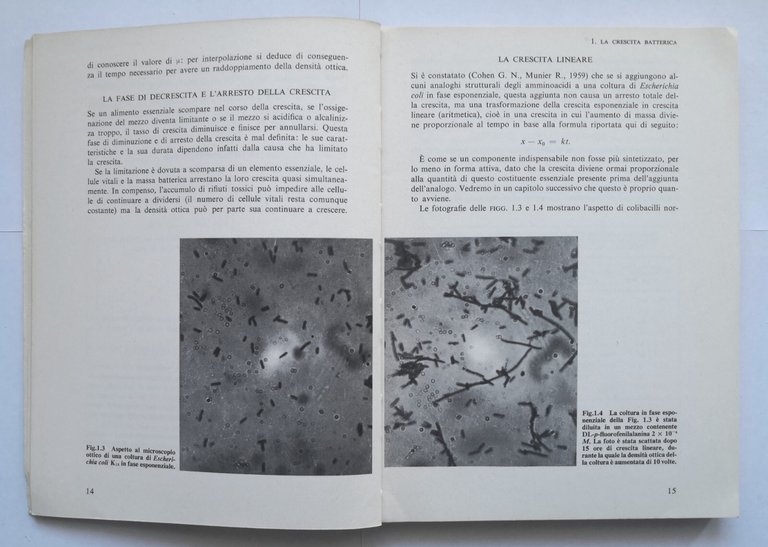 LA CELLULA E LA BIOLOGIA DEI MICRORGANISMI di Georges Cohen …