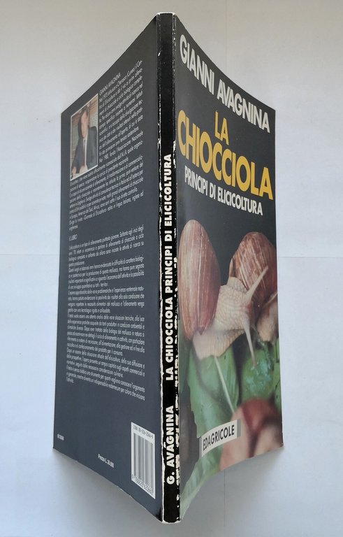 LA CHIOCCIOLA di Gianni Avagnina 2000 Calderini Edagricole Libro elicicoltura