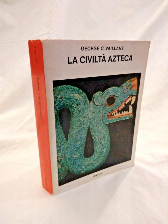 LA CIVILTÀ AZTECA di George C Vaillant 1979 Einaudi libro …