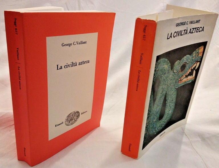 LA CIVILTÀ AZTECA di George C Vaillant 1979 Einaudi libro …