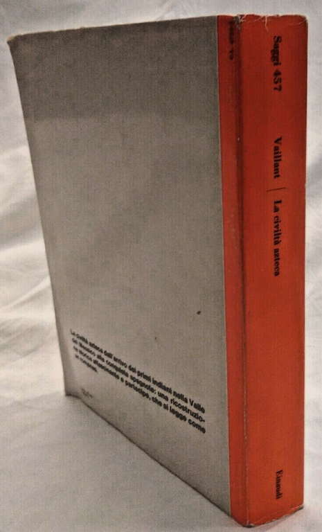 LA CIVILTÀ AZTECA di George C Vaillant 1979 Einaudi libro …