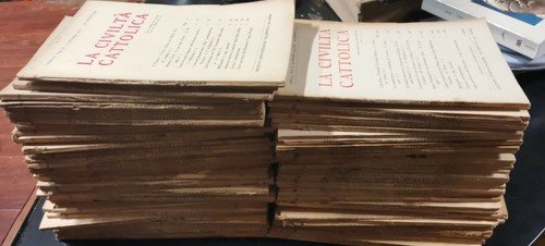 LA CIVILTÀ CATTOLICA - 104 NUMERI 1941 1947 rivista fascismo …