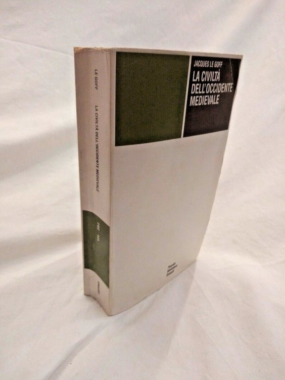 LA CIVILTÀ DELL'OCCIDENTE MEDIEVALE di Jacques Le Goff 1983 Einaudi …