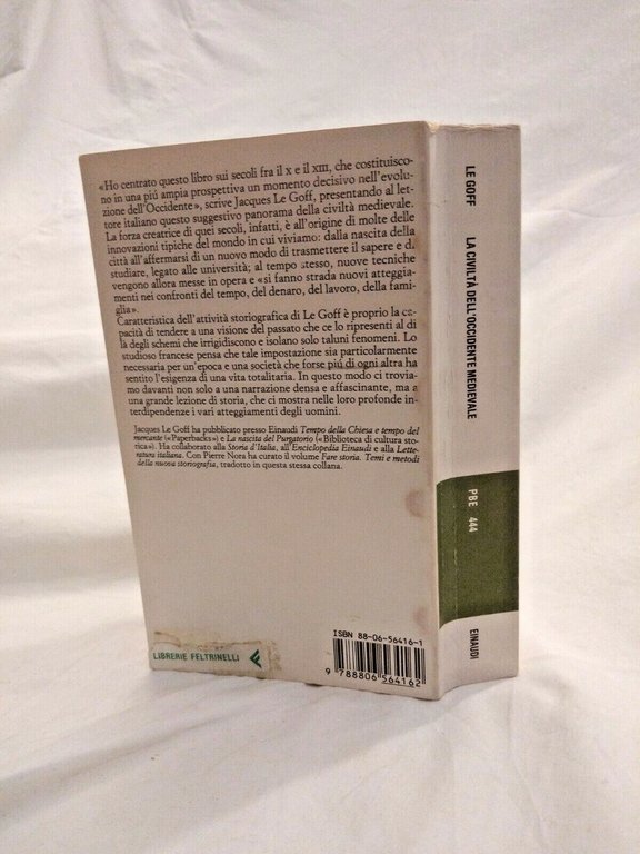 LA CIVILTÀ DELL'OCCIDENTE MEDIEVALE di Jacques Le Goff 1983 Einaudi …