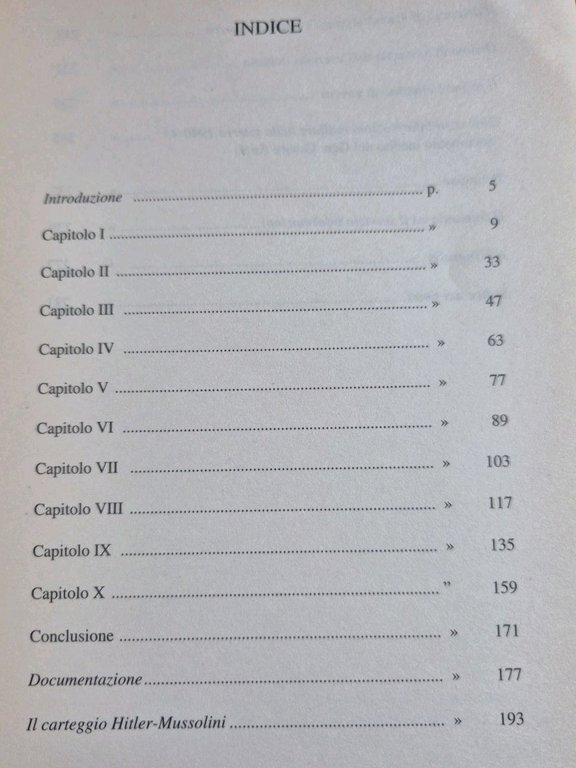 LA CLESSIDRA DI MUSSOLINI di Carlo de Risio 2000 Settimo …