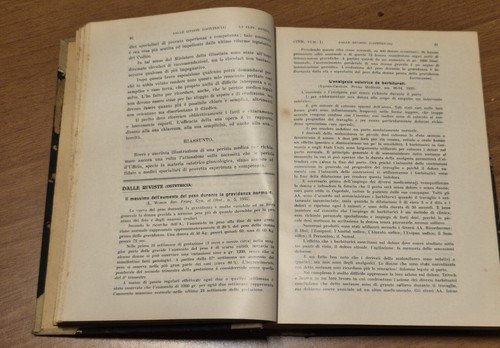 LA CLINICA OSTETRICA rivista di ostetricia ginecologia Annata 1936 vintage
