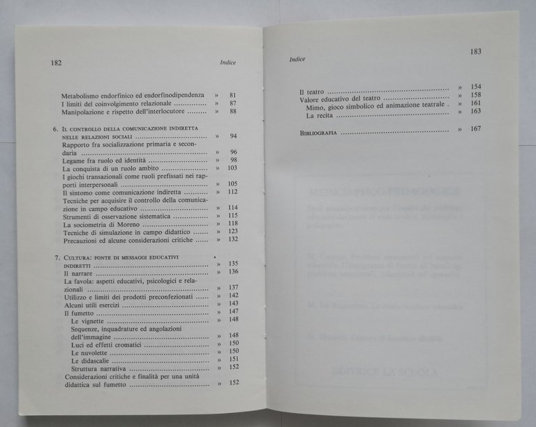 LA COMUNICAZIONE EDUCATIVA di Matteo De Augustinis 1993 Editrice La …