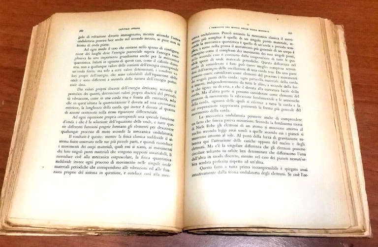 LA CONOSCENZA DEL MONDO FISICO di Max Planck 1943 Giulio …