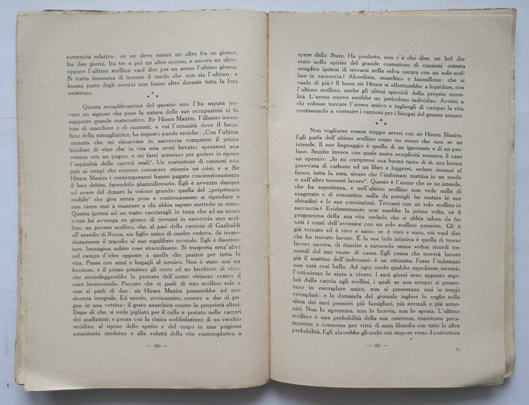 LA CORSA DEL TEMPO di Silvio Benco 1922 Tipografia Moderna …