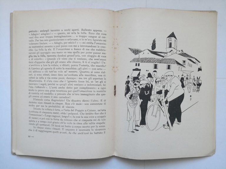LA CORSA DI PRATO Bruno Cicognani 1945 Bernardo Cennini Libro …