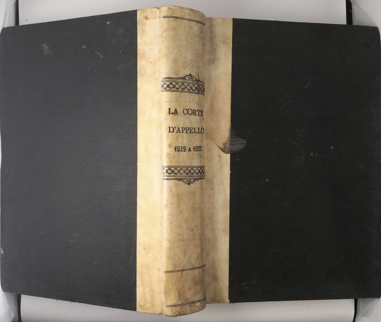 LA CORTE D'APPELLO raccolta di riviste 1929 1932 annate complete …