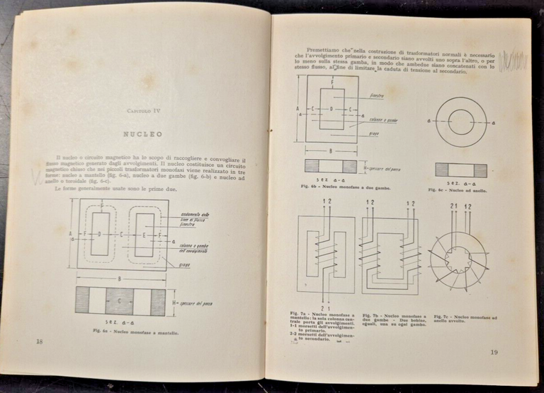 LA COSTRUZIONE E IL CALCOLO DEI PICCOLI TRASFORMATORI di Carbone …