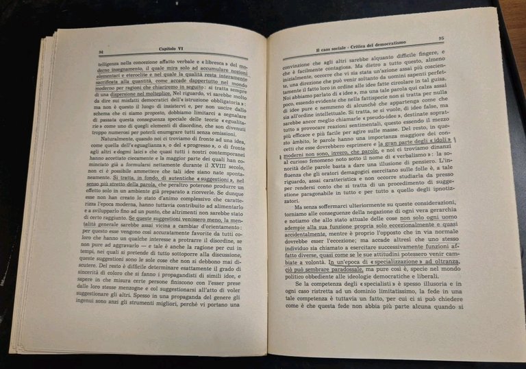 LA CRISI DEL MONDO MODERNO di Renè Guenon 1953 Edizioni …