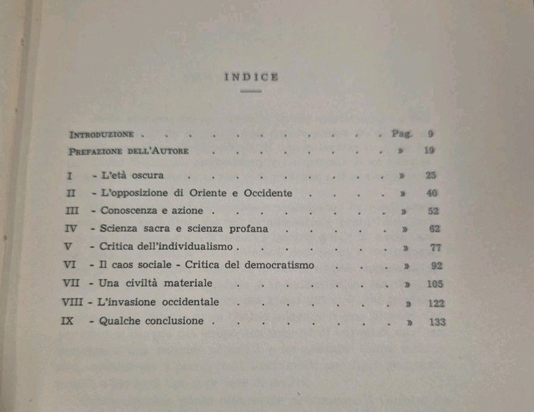 LA CRISI DEL MONDO MODERNO di Renè Guenon 1953 Edizioni …