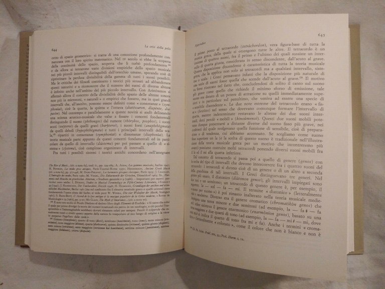 LA CRISI DELLA POLIS Arte Religione Musica 1981 Bompiani editore …