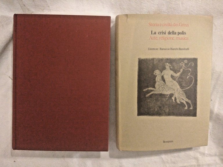 LA CRISI DELLA POLIS Arte Religione Musica 1981 Bompiani editore …