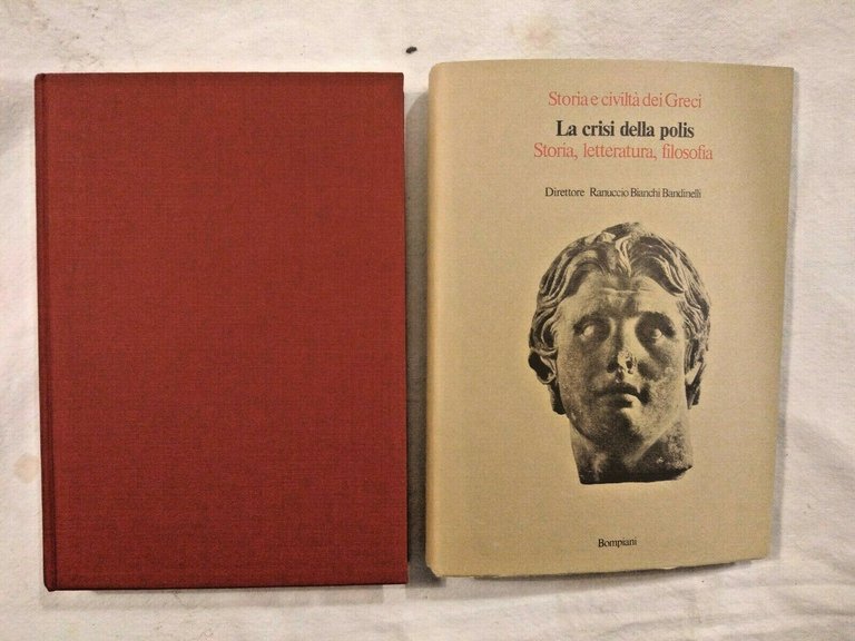 LA CRISI DELLA POLIS Storia Letteratura Filosofia - Bompiani 1979 …