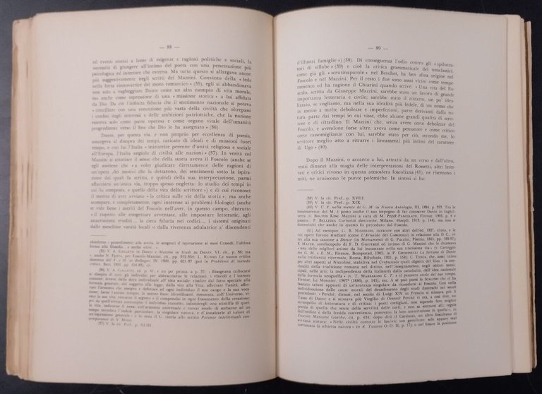 LA CRITICA DANTESCA NELL'OTTOCENTO di Aldo Vallone 1975 Olschki Libro …