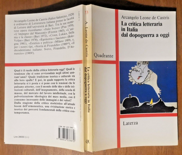 LA CRITICA LETTERARIA IN ITALIA DAL DOPOGUERRA AD OGGI di …