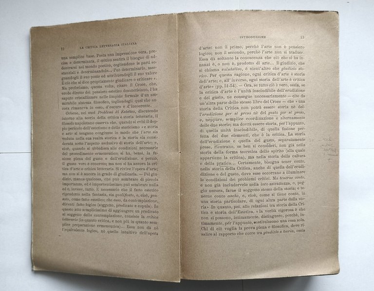 LA CRITICA LETTERARIA ITALIANA negli ultimi cinquant'anni di Luigi Tonelli …