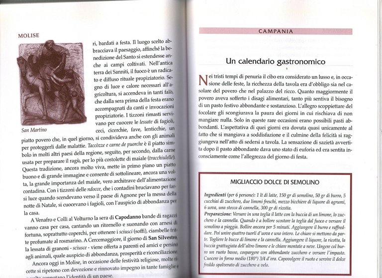 LA CUCINA DELLE FESTIVITÀ RELIGIOSE 2010 ricette cultura gastronomica Libro