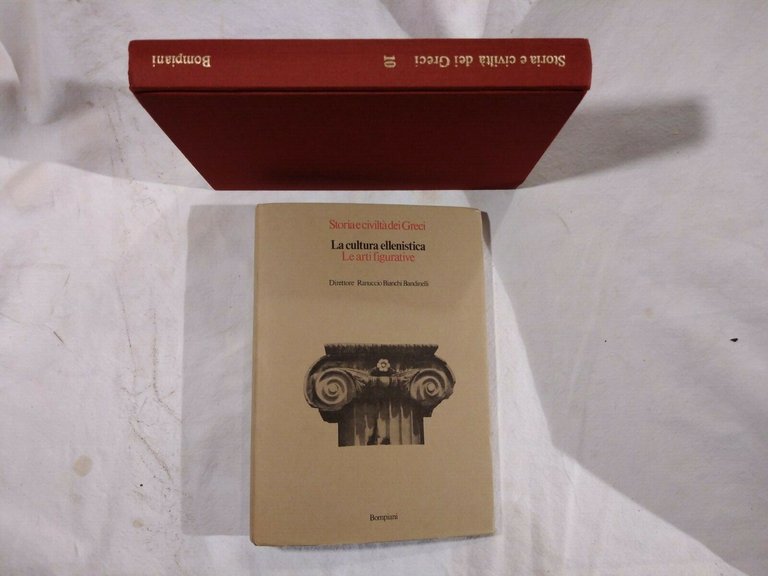 LA CULTURA ELLENISTICA LE ARTI FIGURATIVE Bompiani 1977 storia e …