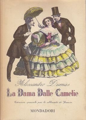 LA DAMA DELLE CAMELIE di Alessandro Dumas Libro illustrato Lynch …