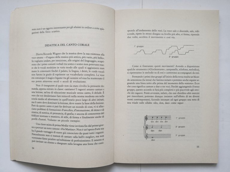 LA DIDATTICA MUSICALE di Vera D'Agostino Schnirlin e altri 1982 …