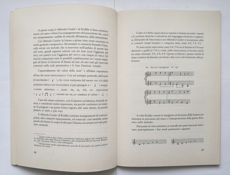 LA DIDATTICA MUSICALE di Vera D'Agostino Schnirlin e altri 1982 …