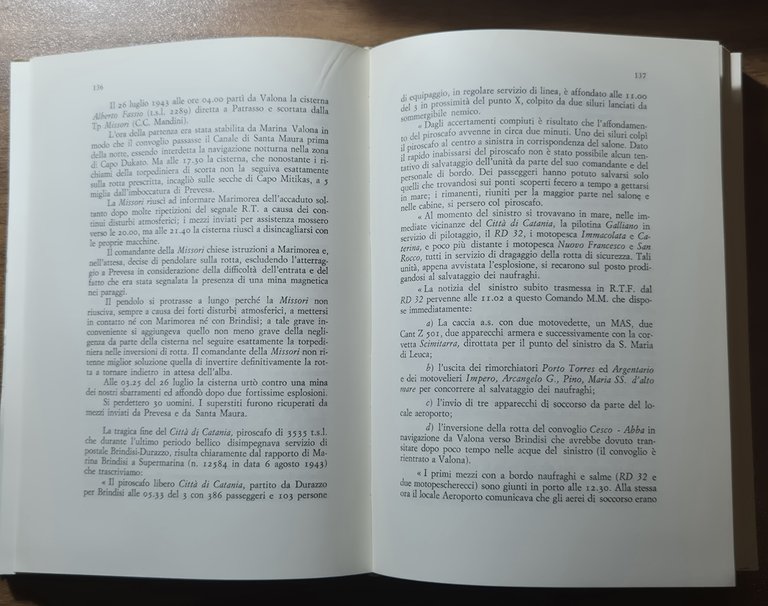 LA DIFESA DEL TRAFFICO CON L’ALBANIA GRECIA E L’EGEO di …